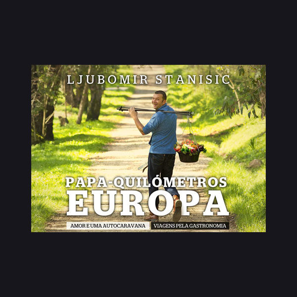 livro Papa-Quilómetros Europa – Amor e uma autocaravana. Viagens pela gastronomia